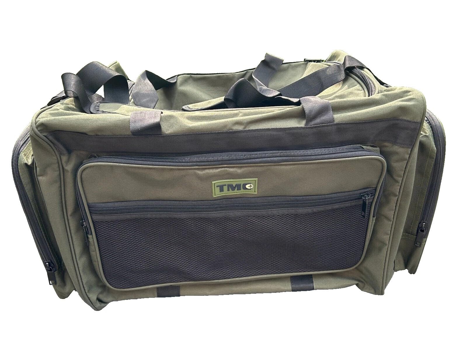 TMC Fishing Carryall Bag Holdall Tackle Bag, Side & Front Storage, Carp, Coarse