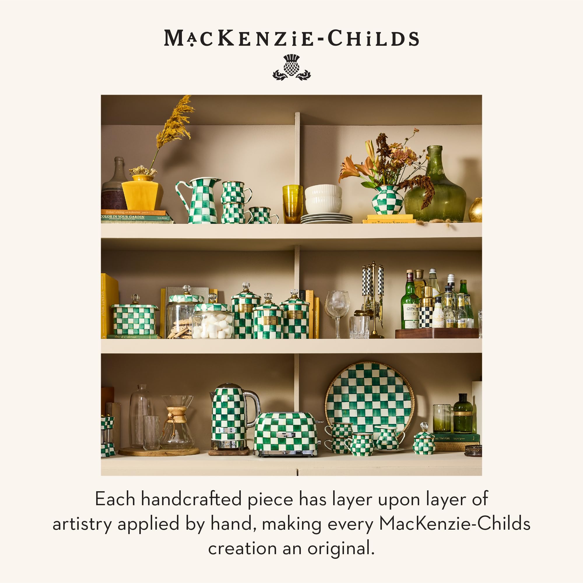 Amazon.com: MACKENZIE-CHILDS Enamel Recipe Box, Index Card Box
