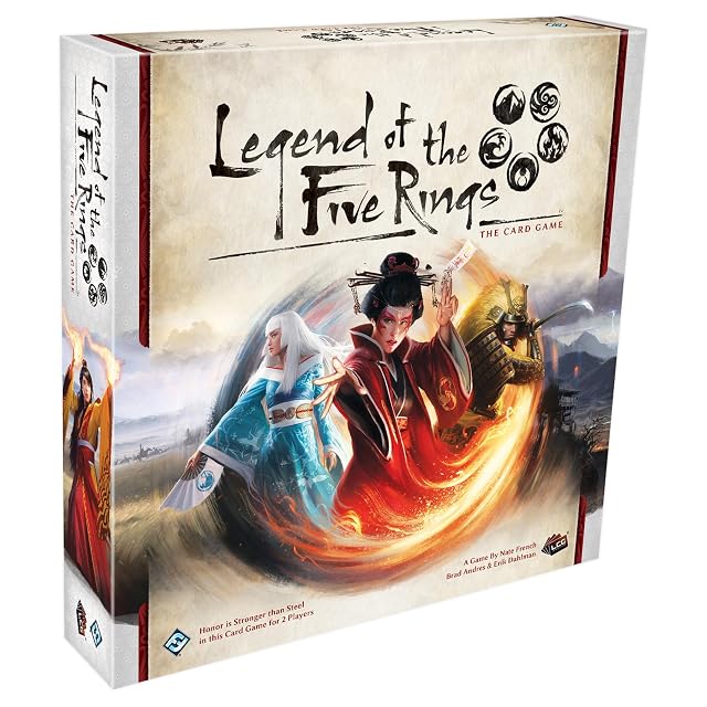 Fantasy Flight Games ffgl5 C01 Leyenda de los Cinco Anillos Juego de Cartas