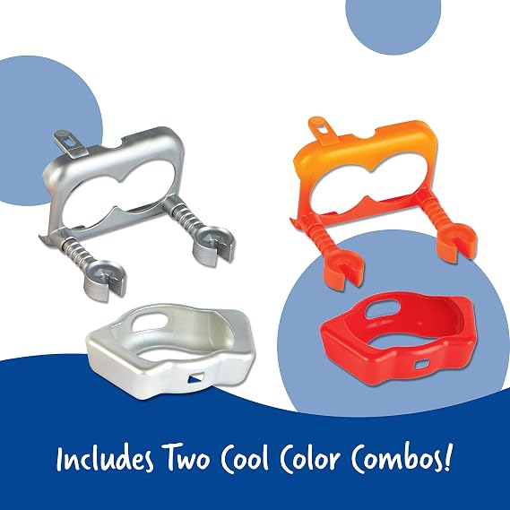 Learning Resources Botley 2.0 Color Wraps: Red & Silver Pack, Accessory Pack, Botley Not Included, Ages 5+