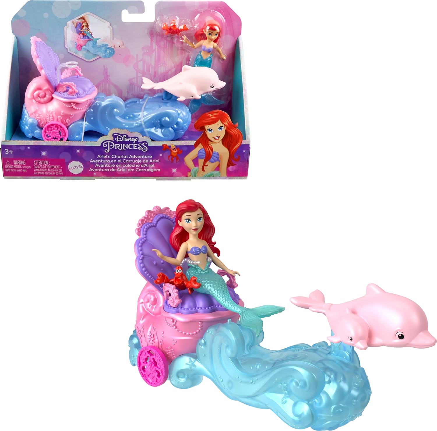 Disney Princess Mermaid Ariel Small Doll with Liberia Ubuy