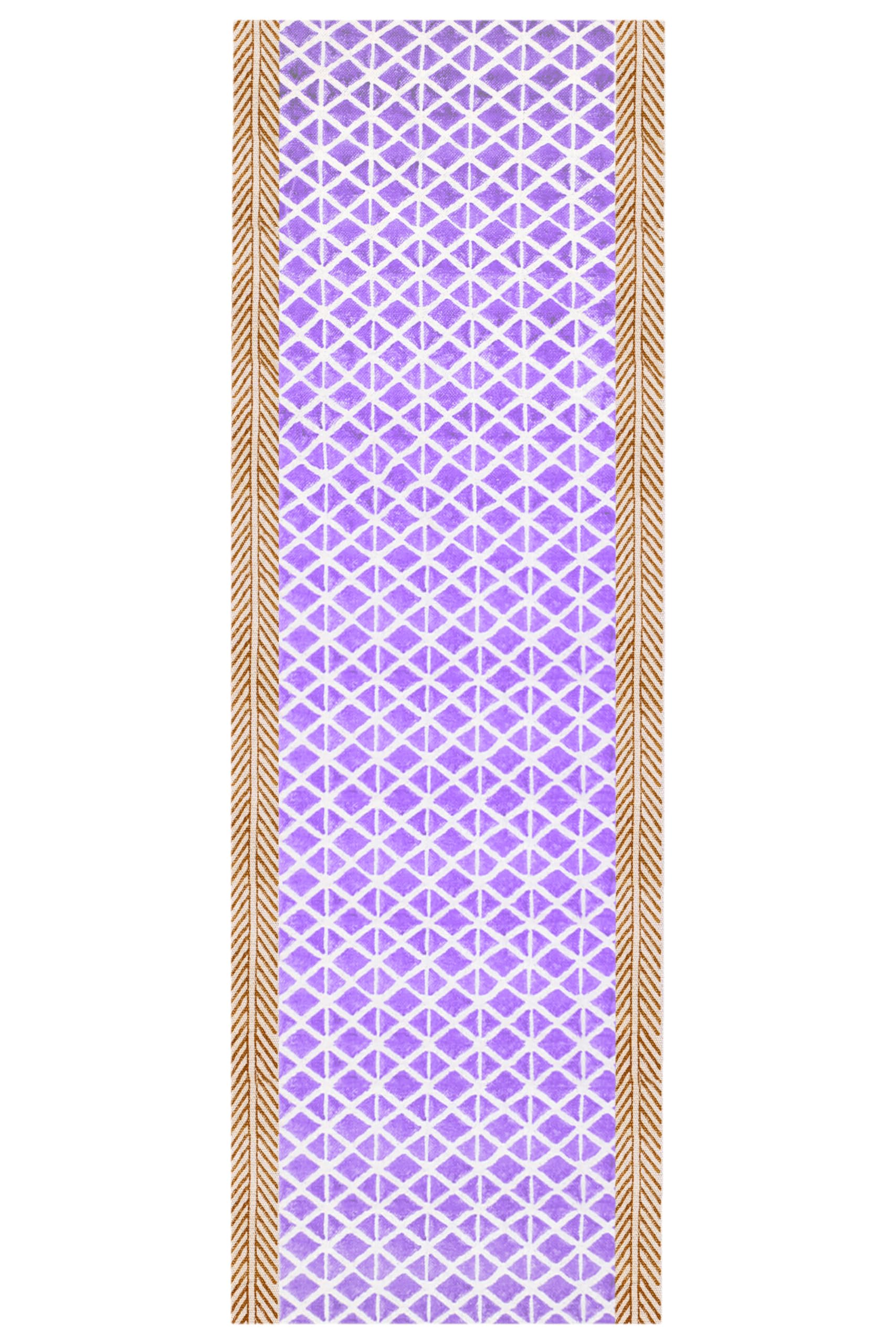 Tapis de Noël en coton anti-usure pour zone de circulation élevée