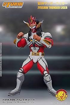 世界で300体限定　獣神サンダー・ライガー STORM Collectibles Jyushin Thunder Liger Action Figure – Storm Collectibles