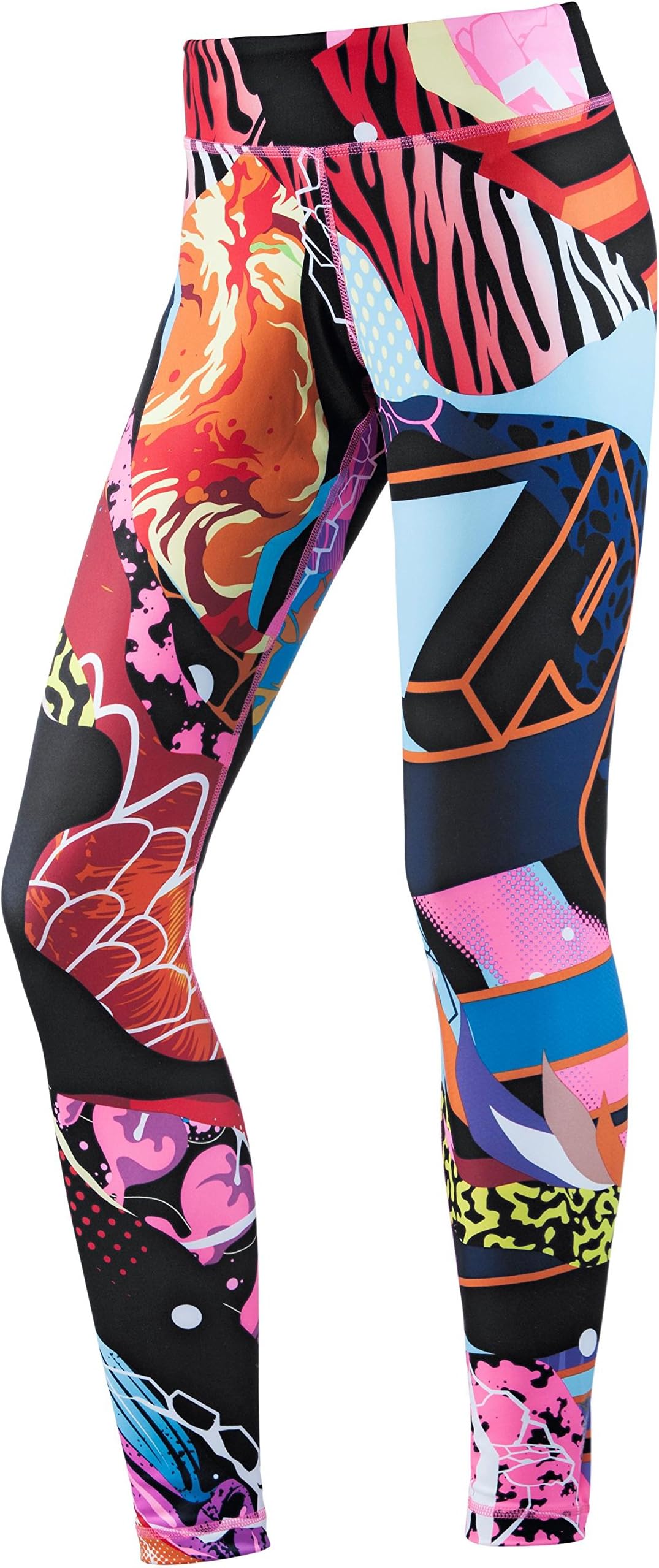 Reebok Women's Graffiti Leggings/Tights, Womens, Leggings GRAFFITI TIGHTS