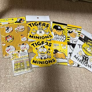 Hanshin Tigers Set, Pencil Cap, Can Badge, etc