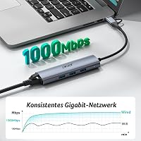Acer USB-C és USB-A Ethernet adapter hub 3