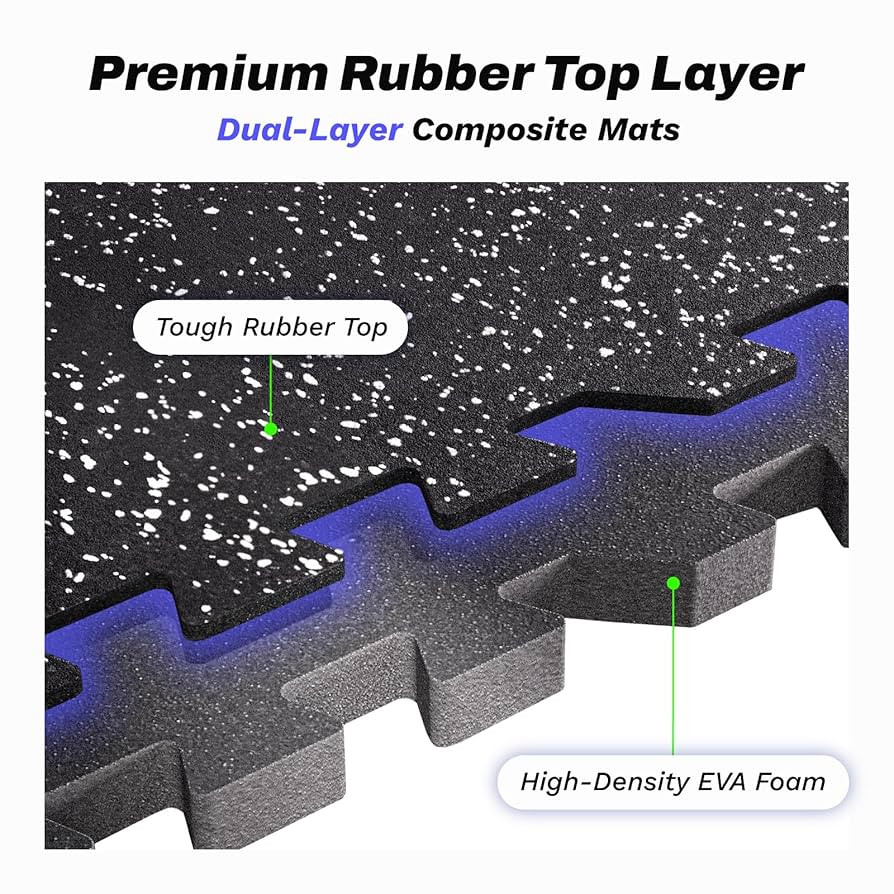 AIRHOP エクササイズマット 12枚セット ブラック 60x60cm AIRHOP エクササイズマット 12枚セット ブラック 60x60cm Amazon