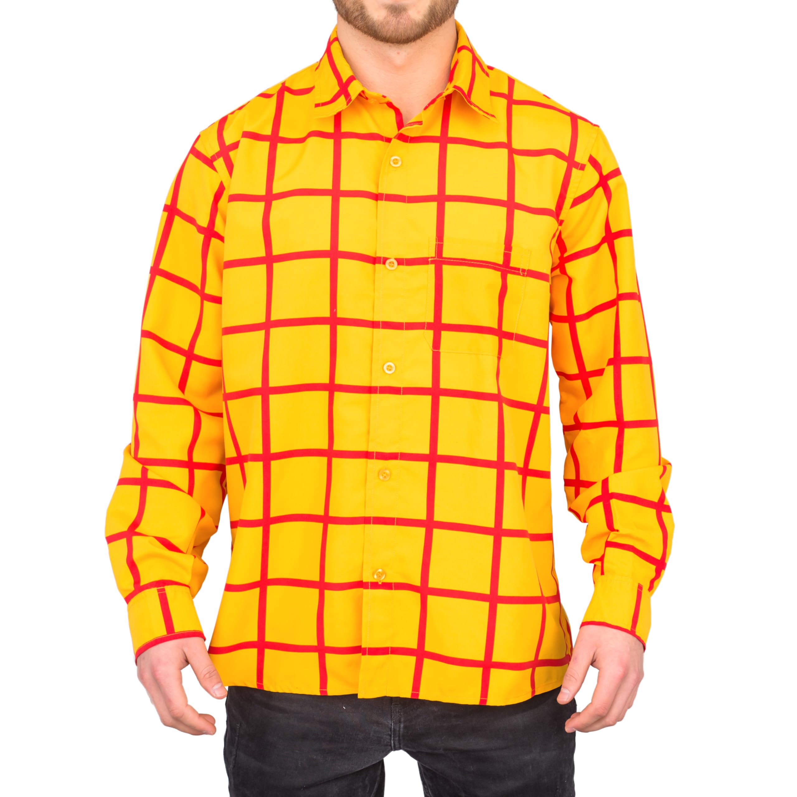 Sheriff Woody Cowboy Shirt Halloween Costume Cosplay