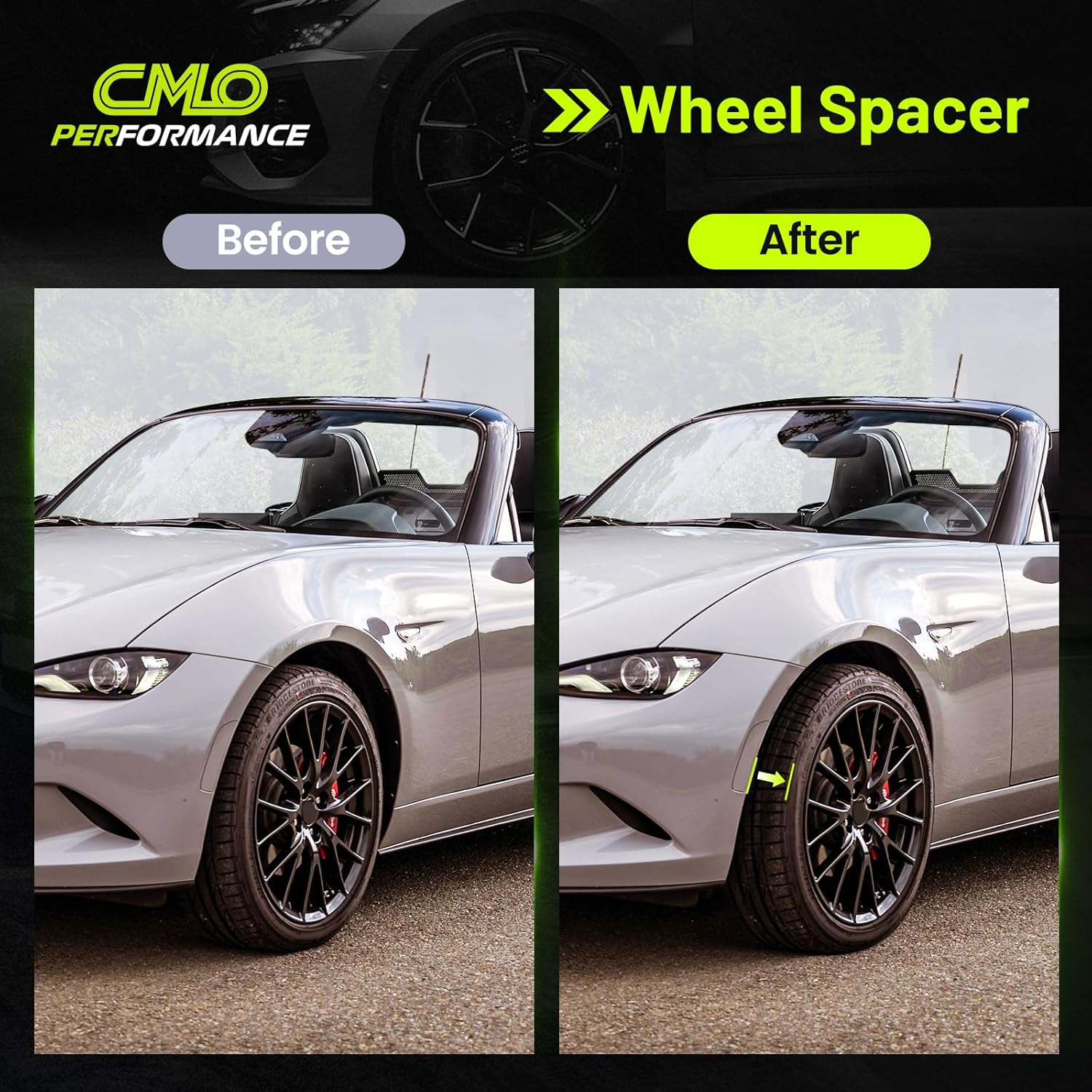 Customadeonly 4x100 Forged Hubcentric Wheel Spacers 15mm Black (2pcs) Compatible for Miata, 124 Spider, Corolla, Echo, MR2, xA, xB, iA, Rio, Spectra (54.1mm Center Bore, M12x1.5 Studs)