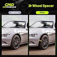 Vista 7 de Customadeonly Espaciadores de rueda centrados forjados 4x100 de 1.969 in (2 pulgadas) (2 piezas) - Compatible con Miata, 124 Spider, Corolla, Echo