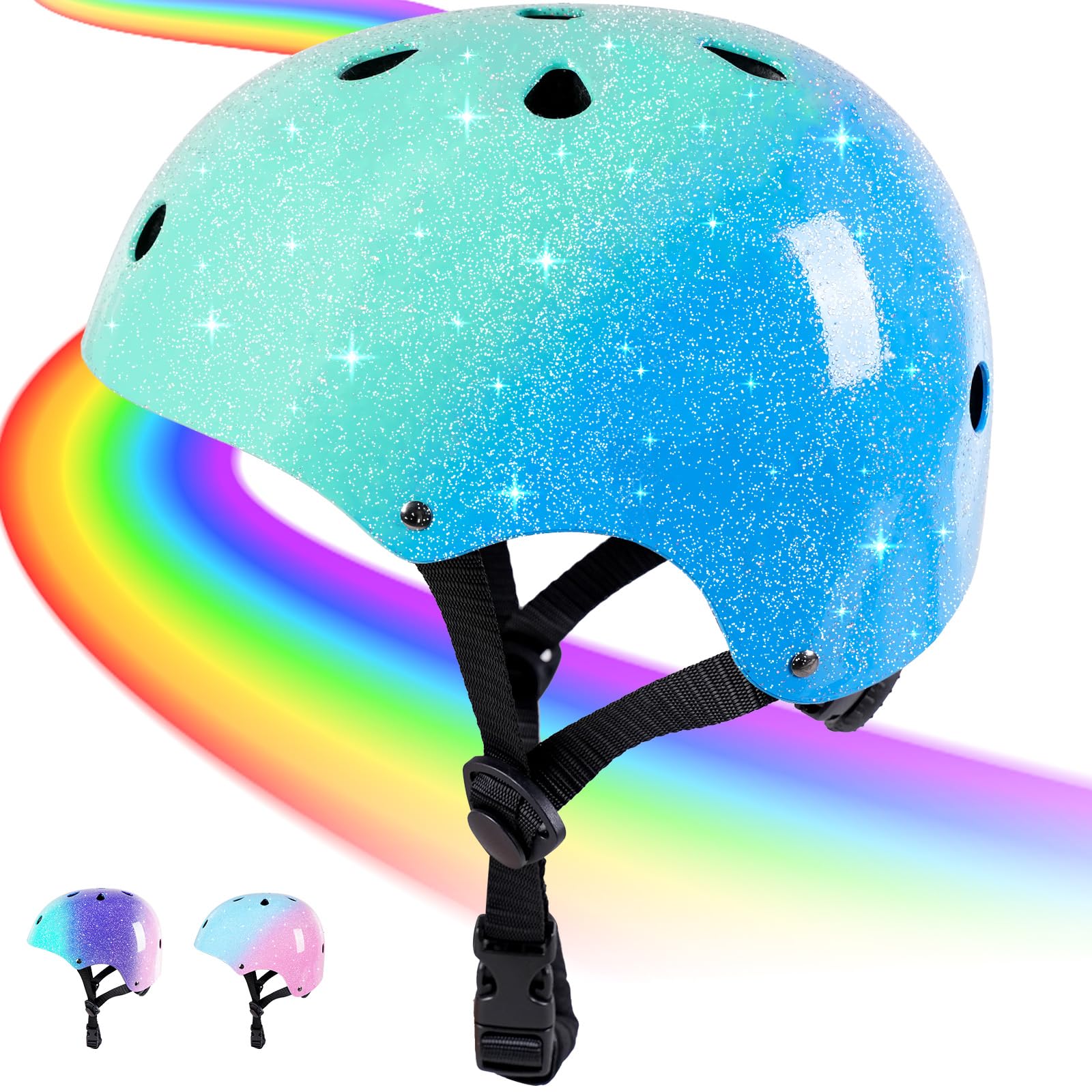 Kids Bike Helmet for 3-5-8-14 Years Kids Girls Boys Youth Bicycle Helmet for Scooter Balance Bike Roller Skating