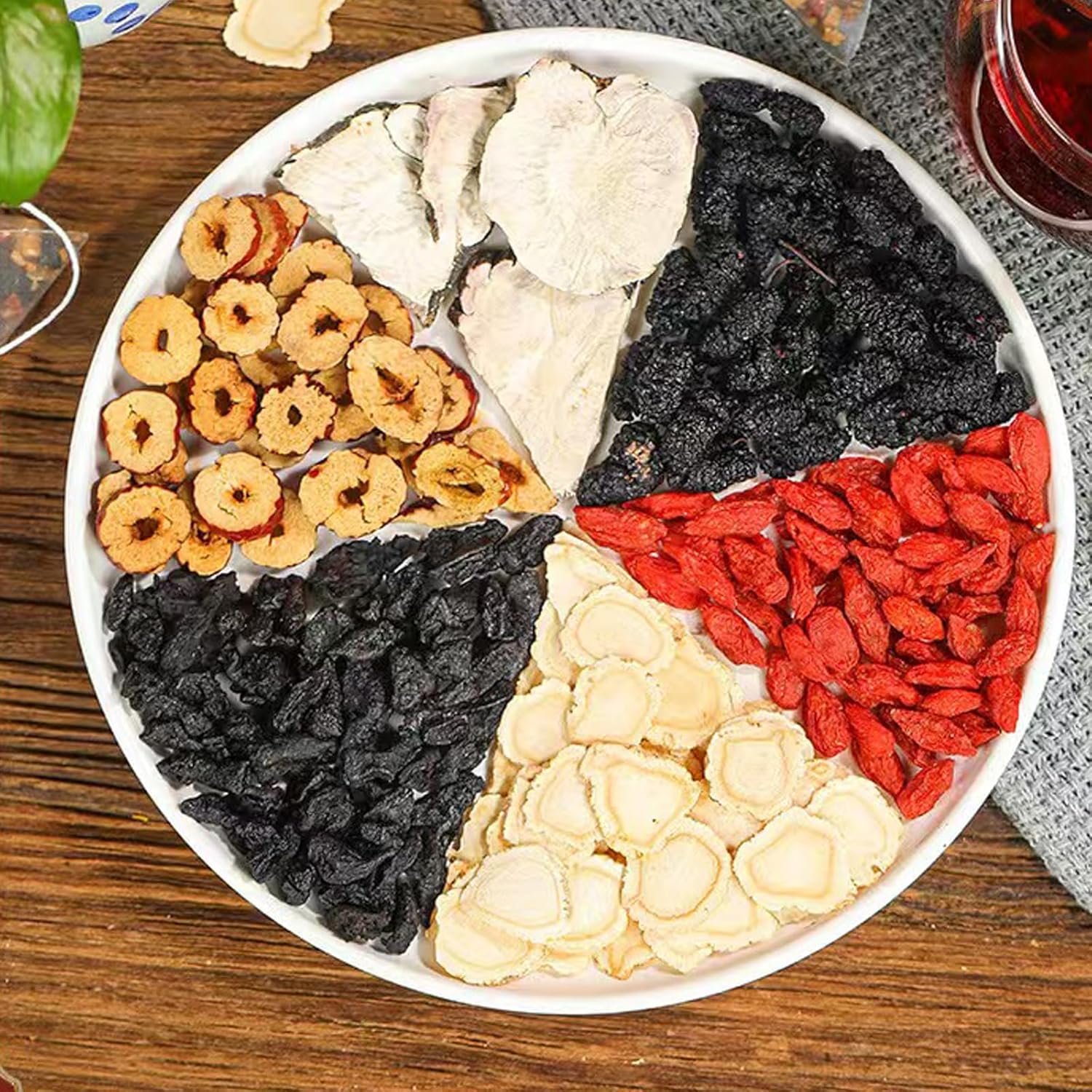 kidney Tea Formula Ginseng Six Treasure Tea, 6 Precious Ingredients Formula for Kidney Detox, Natural Ginseng Five Treasures Teabag for Women & Men, No Additives, Sugar&Caffeine (50 Pcs 2 Bags) - Image 5