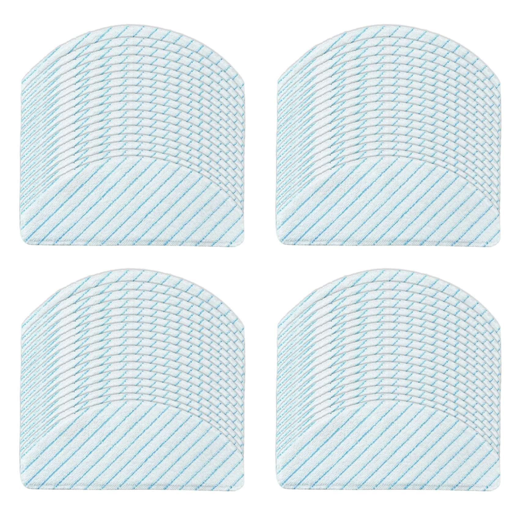 Hndhbfgrt 200Pcs Disposable Strong Rag Mop Cloths Pads for OZMO T8 T8 Max T9 Power/Max Vacuum Cleaner Parts