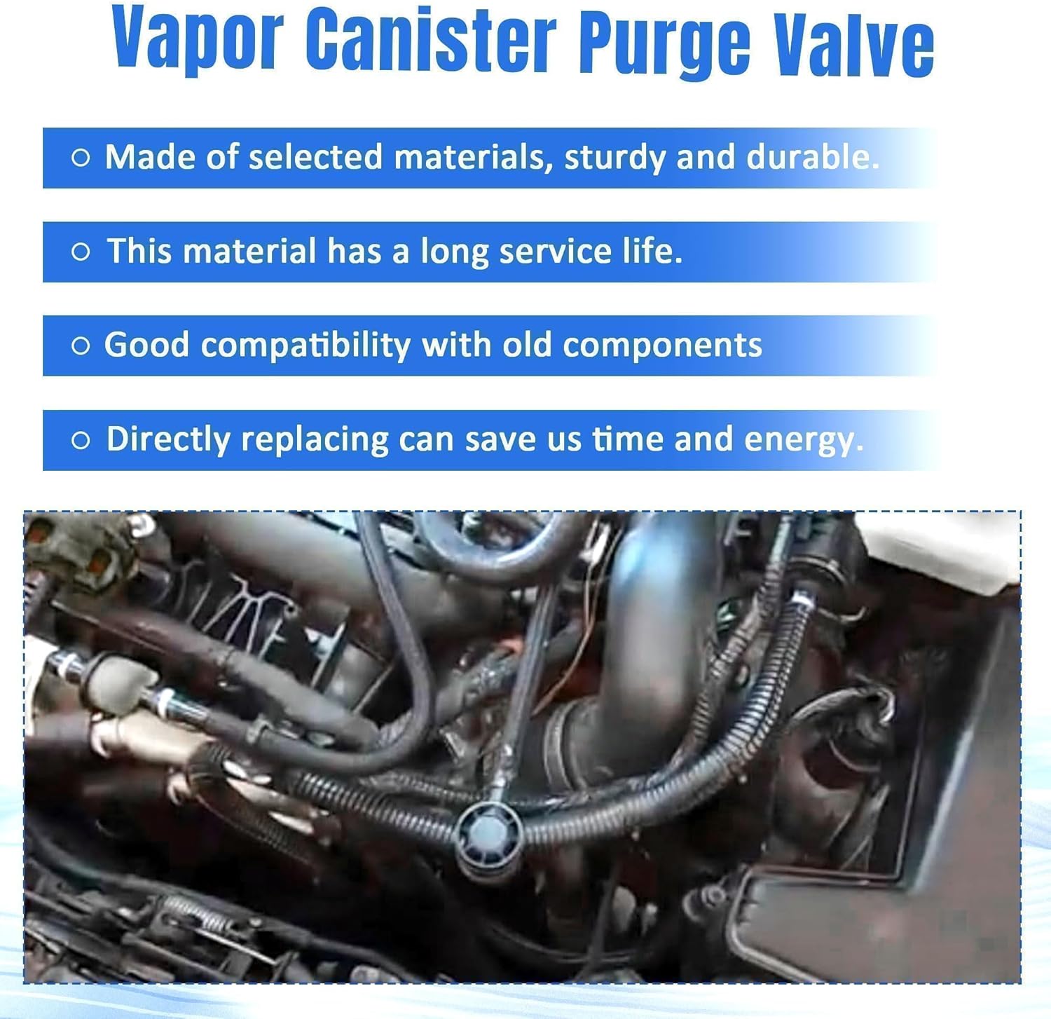 Vapor Canister Purge Valve Fit for Lincoln MKZ 2017 2018 2019 2020 for Ford Fusion 2017 2018 2019 2020 2.0L L4 Replace HG9Z9D289B HG9Z-9D289-B HG9Z9D289D HG9Z-9D289-D HG9Z9D289E HG9Z-9D289-E