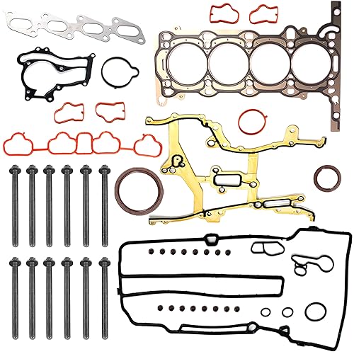 Miniatura 20 de Juego de juntas de culata del motor con pernos de culata compatible con Chevy Cruze Sonic (2011-2017) compatible con Cruze Limited (2016) 1.8L L4