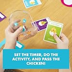 Hurry Up Chicken Butt par Exploding Kittens - 2-6 joueurs - À partir de 4 ans - 2 minutes de jeu - Jeu de cartes style patate chaude - Jeu de cartes amusant, soirée en famille, jeu créatif pour enfants