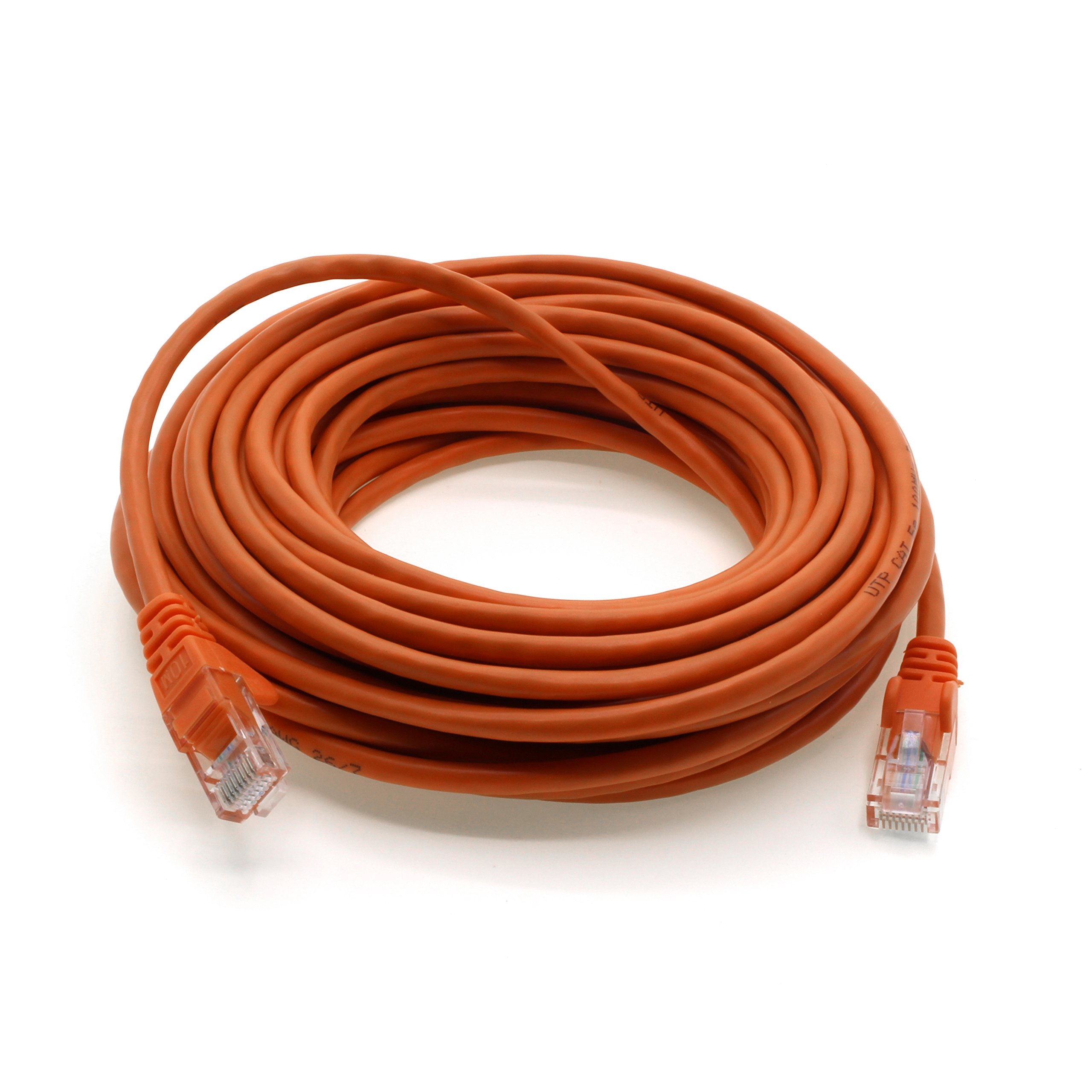 1aTTack.de – LAN-Netzwerk-Kabel – 1m – Gigabit RJ45 – 10 Stück - orange – Bild 2