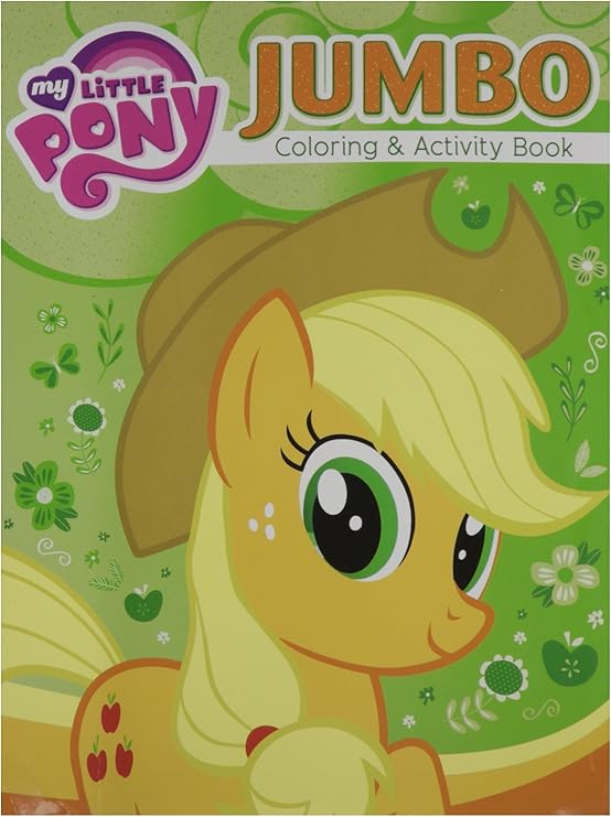 Amazon.com: My Little Pony Jumbo Coloring and Activity Book (2) : Toys ...
