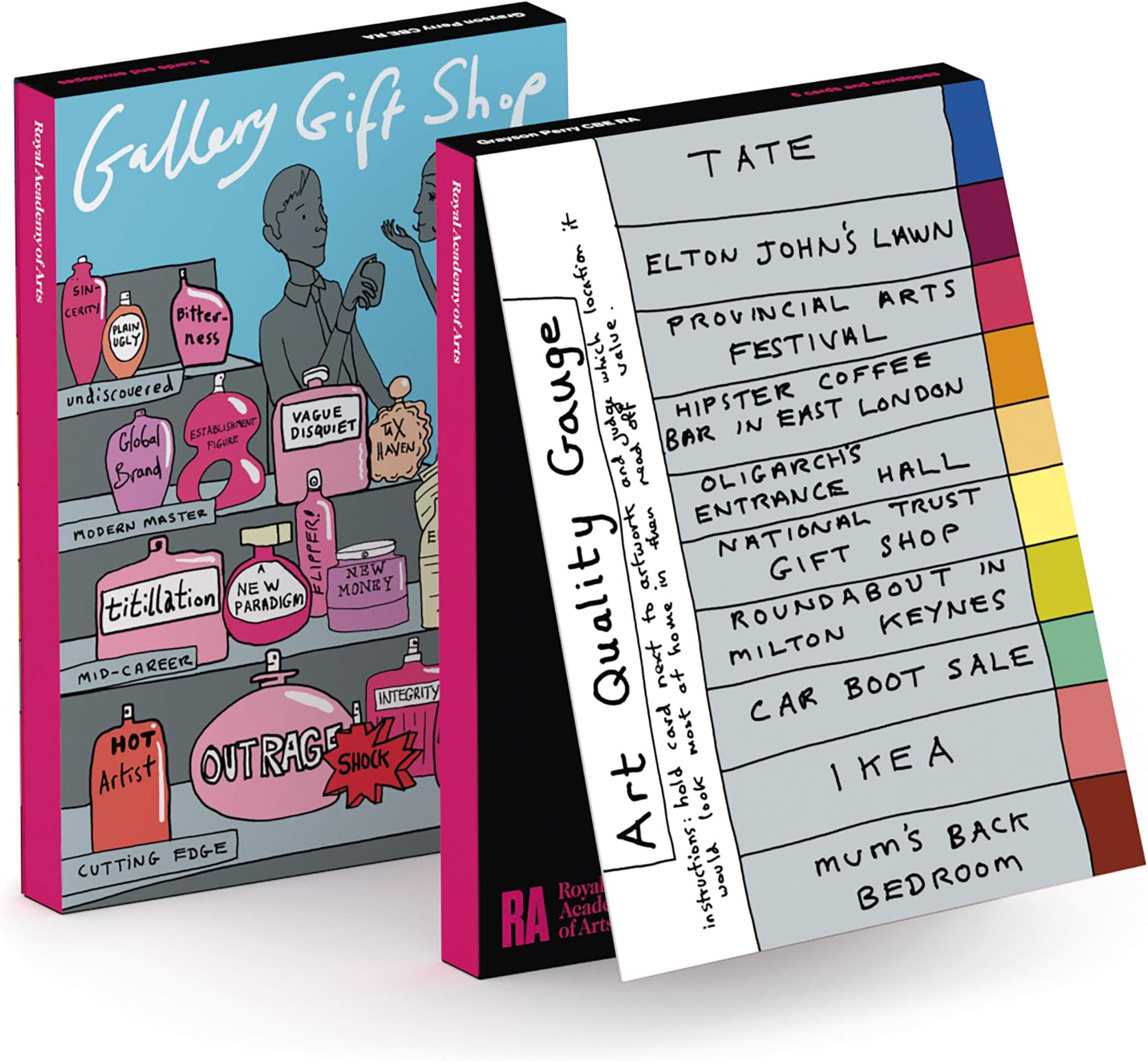 Royal Academy Grayson Perry Set of 6 Art Greeting Cards (12 x 17 cm)