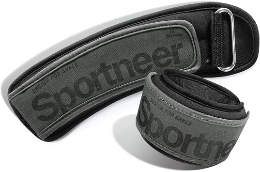 Sportneer Ankle Weights 0.5/1/2/3/5 LBS 1 Pair Wrist Leg Arm Weights for Women Men Kids Child with Adjustable Straps, Strength Weighted for Jogging Running Walking Fitness Gym Workout