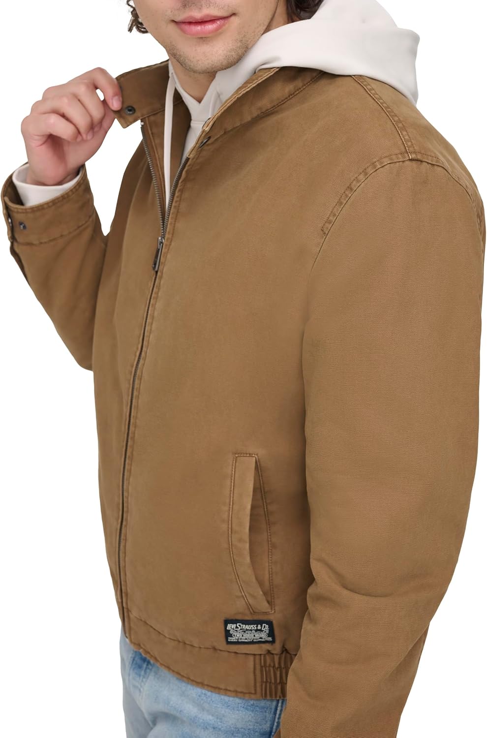 Levi's Men's Cotton Canvas Harrington Jacket