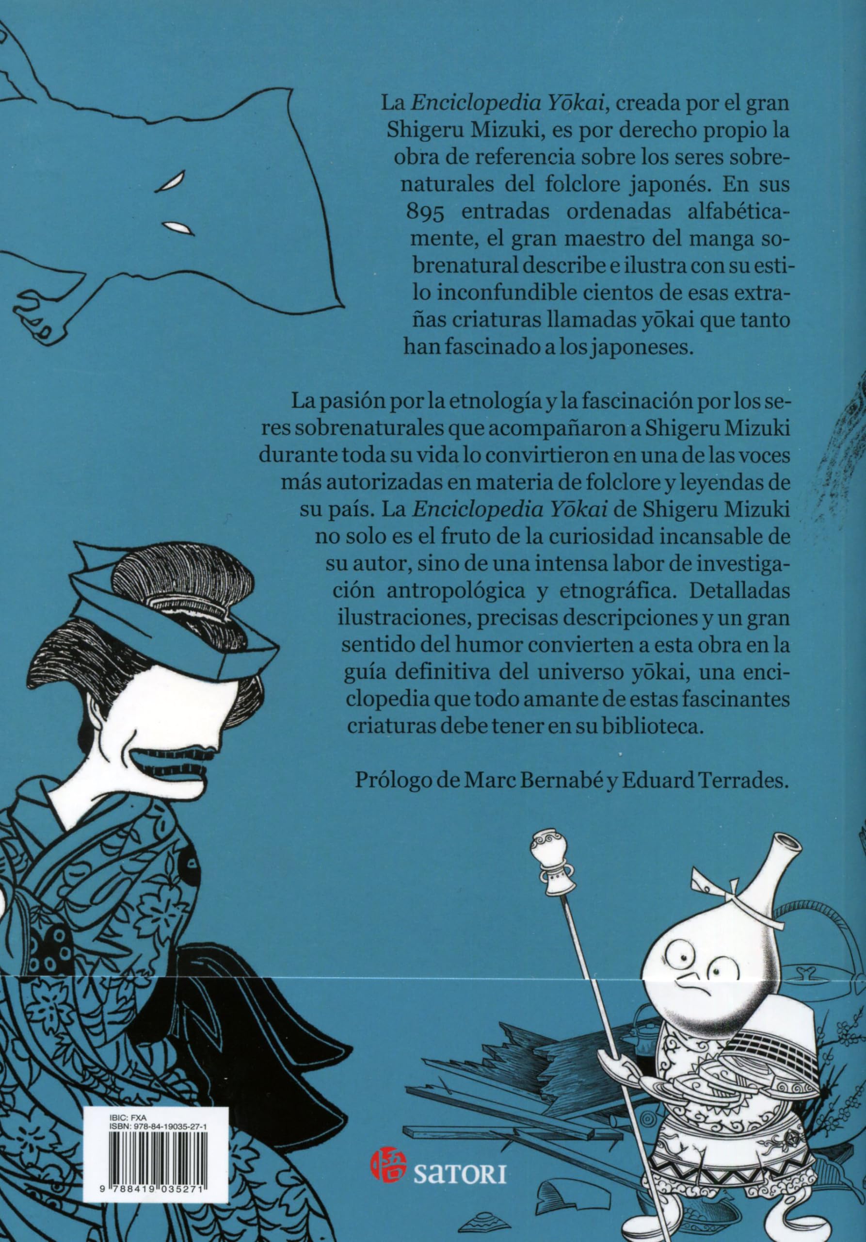 ENCICLOPEDIA YOKAI 1 (SATORI ILUSTRADOS)