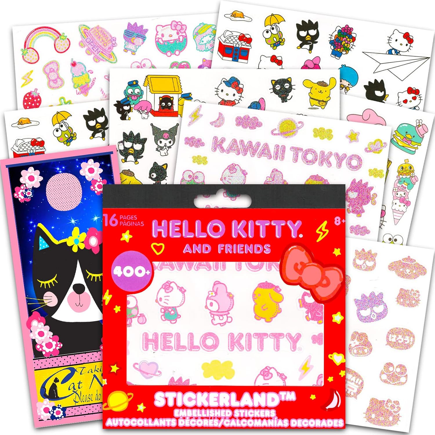 Hello Kitty Stickers Super Set Bundle 400+ Hello Kitty Stickers on 16