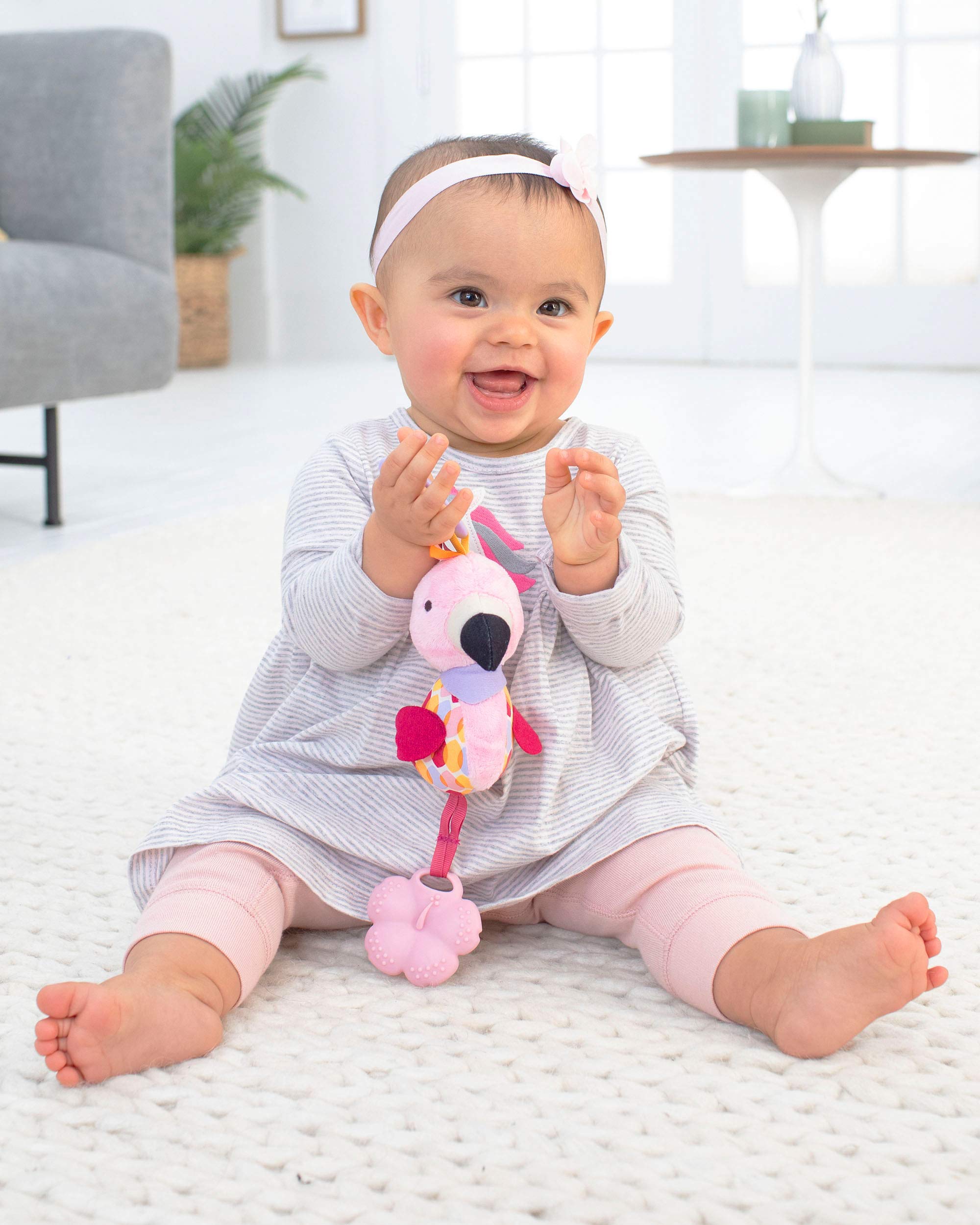 BABY♡Dot Mille-feuilleJSK♡ピンクxクリーム✕サックス Amazon.com : Skip Hop Bandana Buddies Baby Activity and Teething