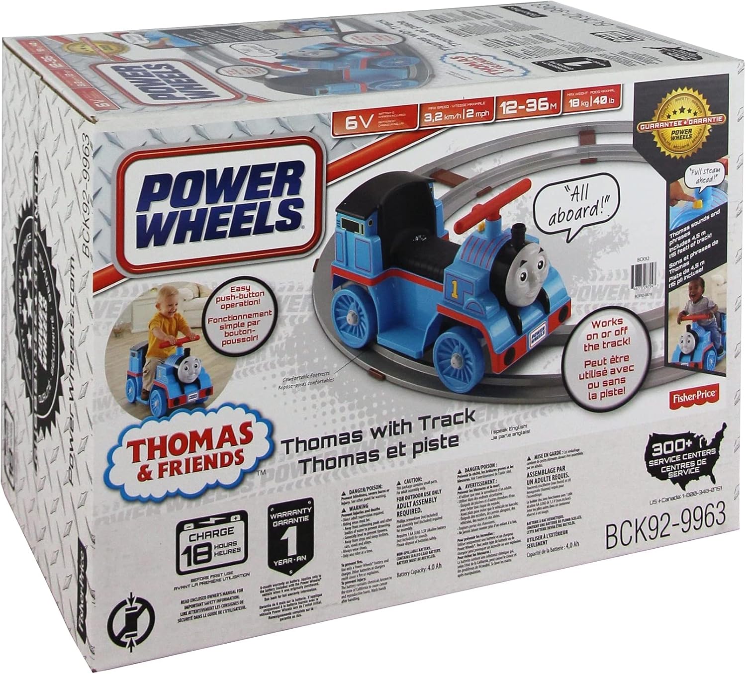70% оƒƒ Evеrуthіng Power Wheels Thomas and Friends Thomas vehicle with track, 6V battery-powered ride-on toy train for toddlers ages 1 to 3 years