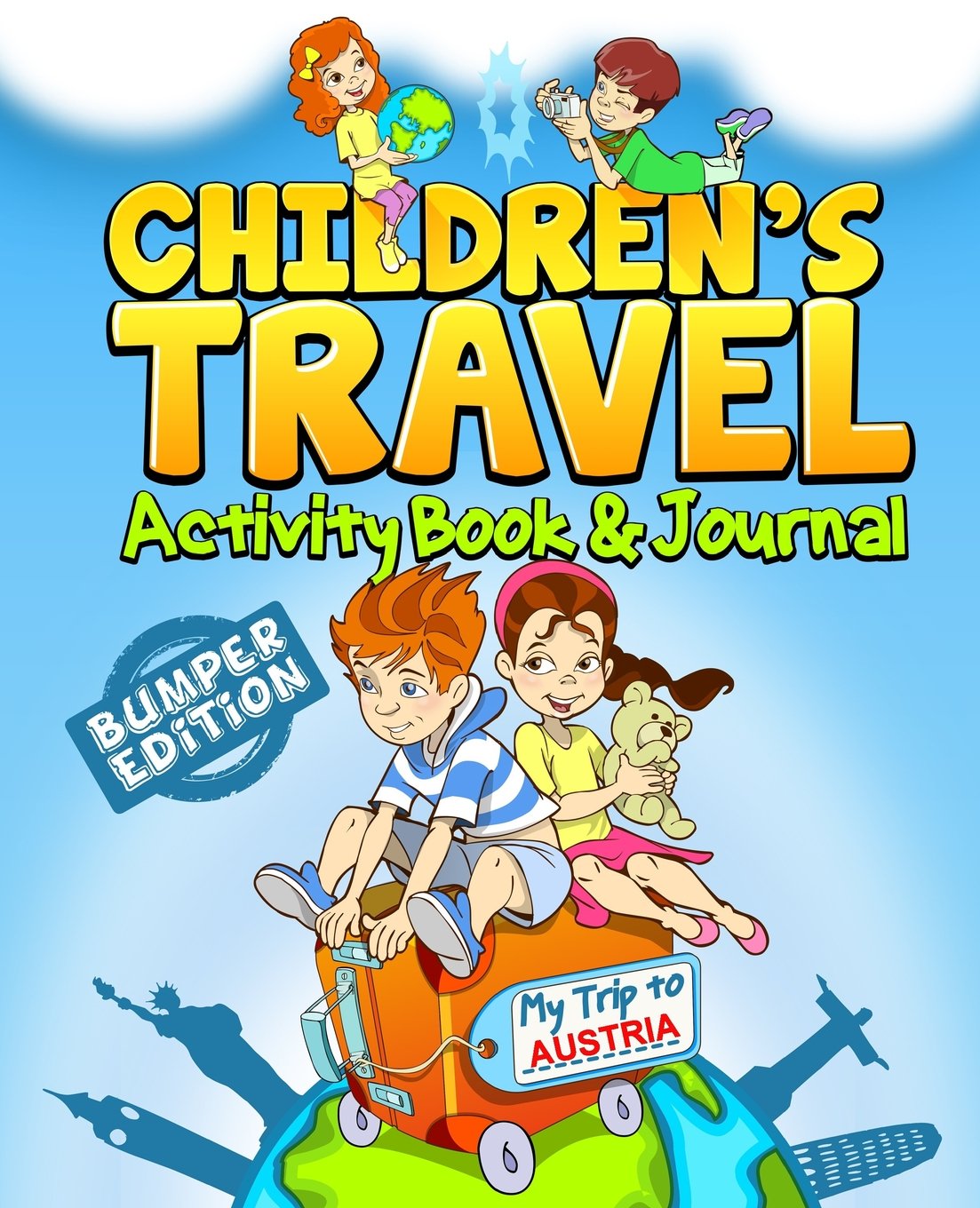Children's Travel Activity Book & Journal: My Trip to Austria