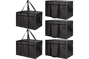 Bodaon 5-Pack Insulated Thermal Delivery Bag
