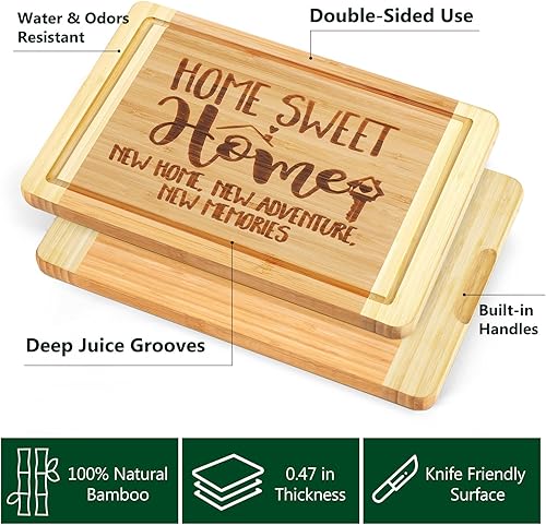 Miniatura 2 de Regalos de inauguración de la casa, tabla de cortar grabada, regalo de inauguración de la casa para nuevo hogar, ideas de regalo para el nuevo