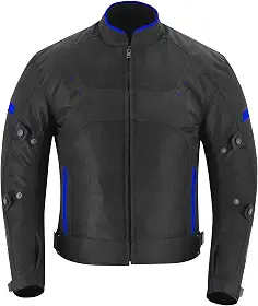 Jaqueta masculina impermeável e respirável para motociclistas com armadura CE Armadura para motociclistas.