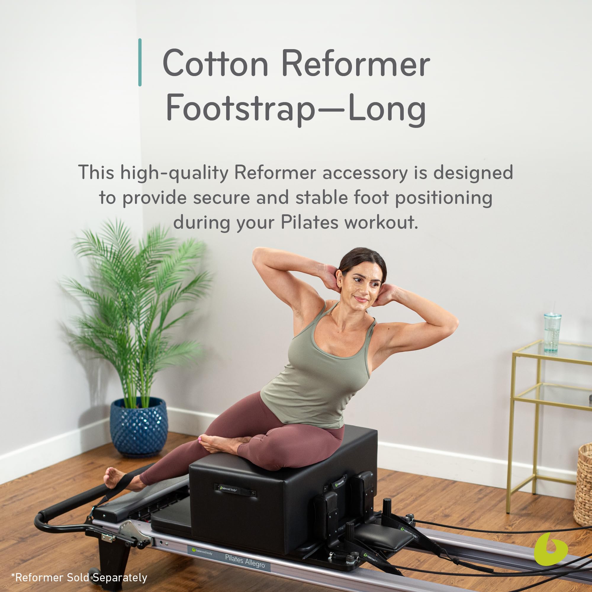 Amazon.co.jp: Balanced Body ロングコットンフットストラップ