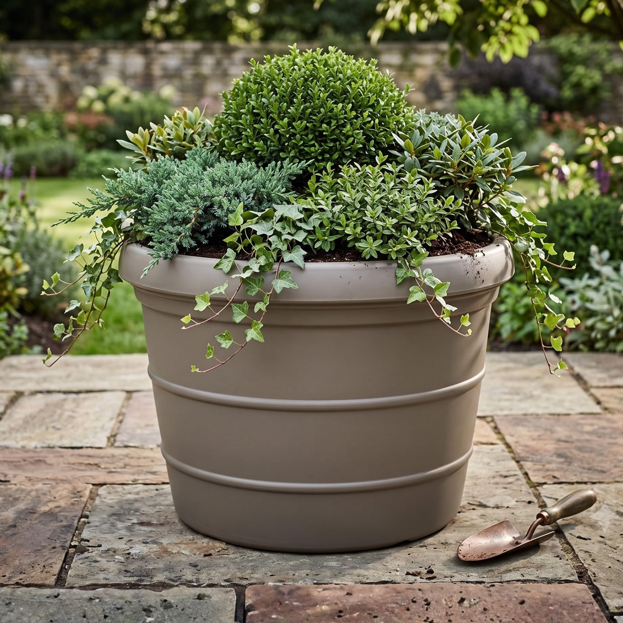 Trifibre Clay 86Cm Rotomoulded Large Planter (275L) - Frost-Proof Effect