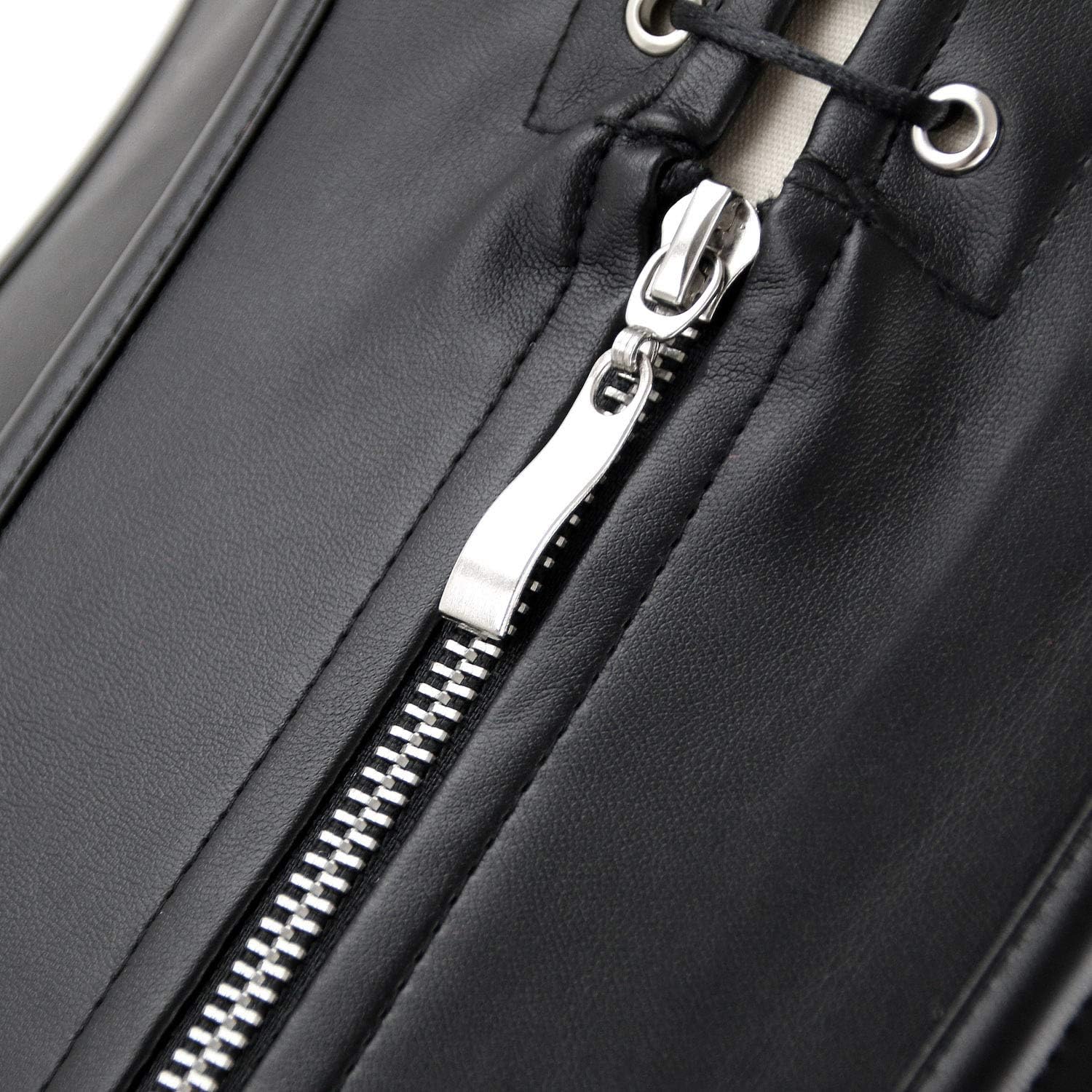 Charmian Women's Renaissance Lace Up Vintage Boned Bustier Corset with Garters - Image 6