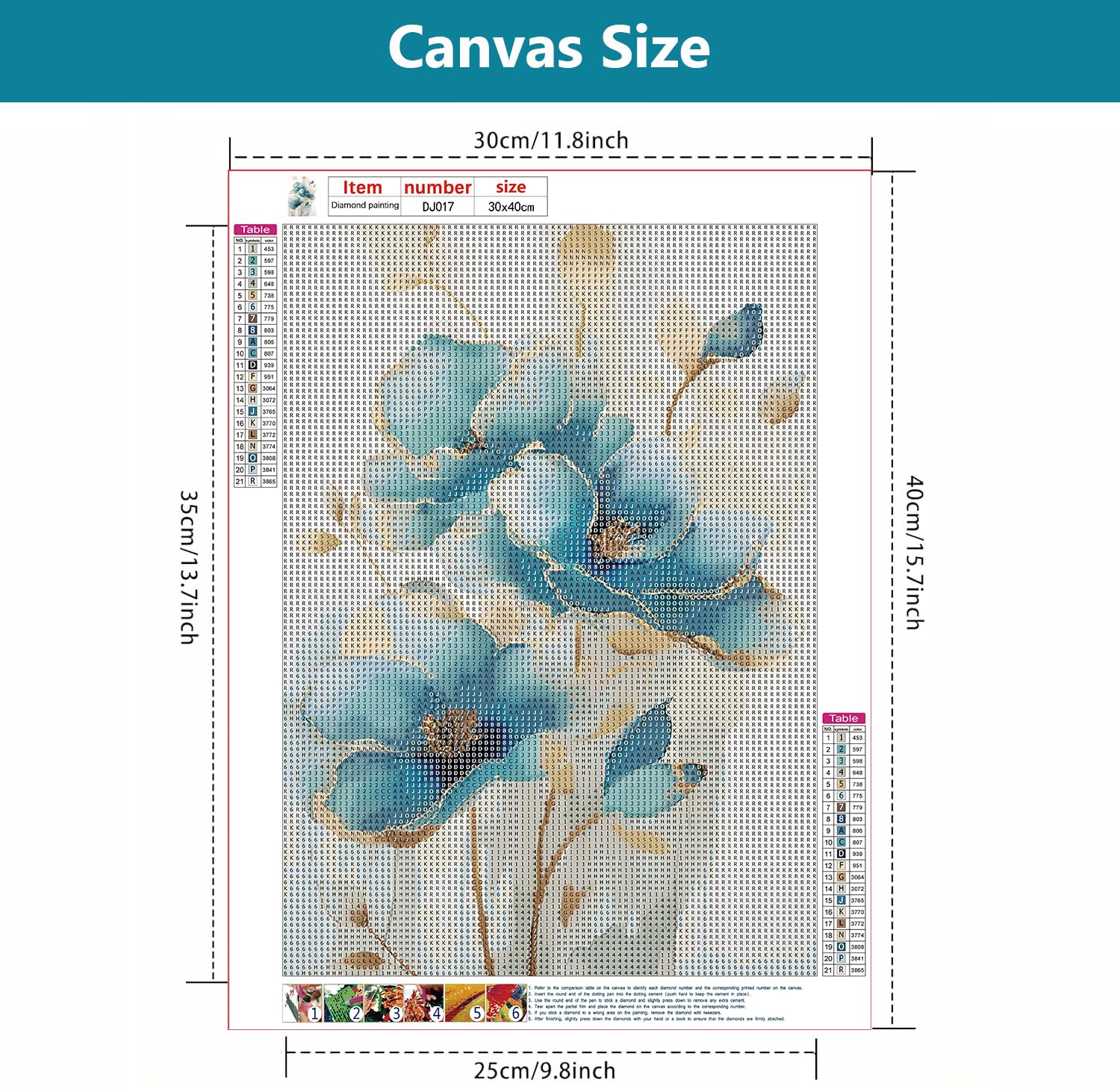 Diamond Painting Bestellen? Morgen GRATIS in Huis