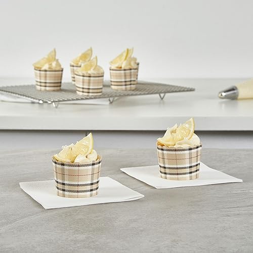 Miniatura 440 de Restaurantware Panificio Premium - Taza de papel Kraft de 10 onzas para hornear, tazas de papel para hornear, perfectas para magdalenas, cupcakes