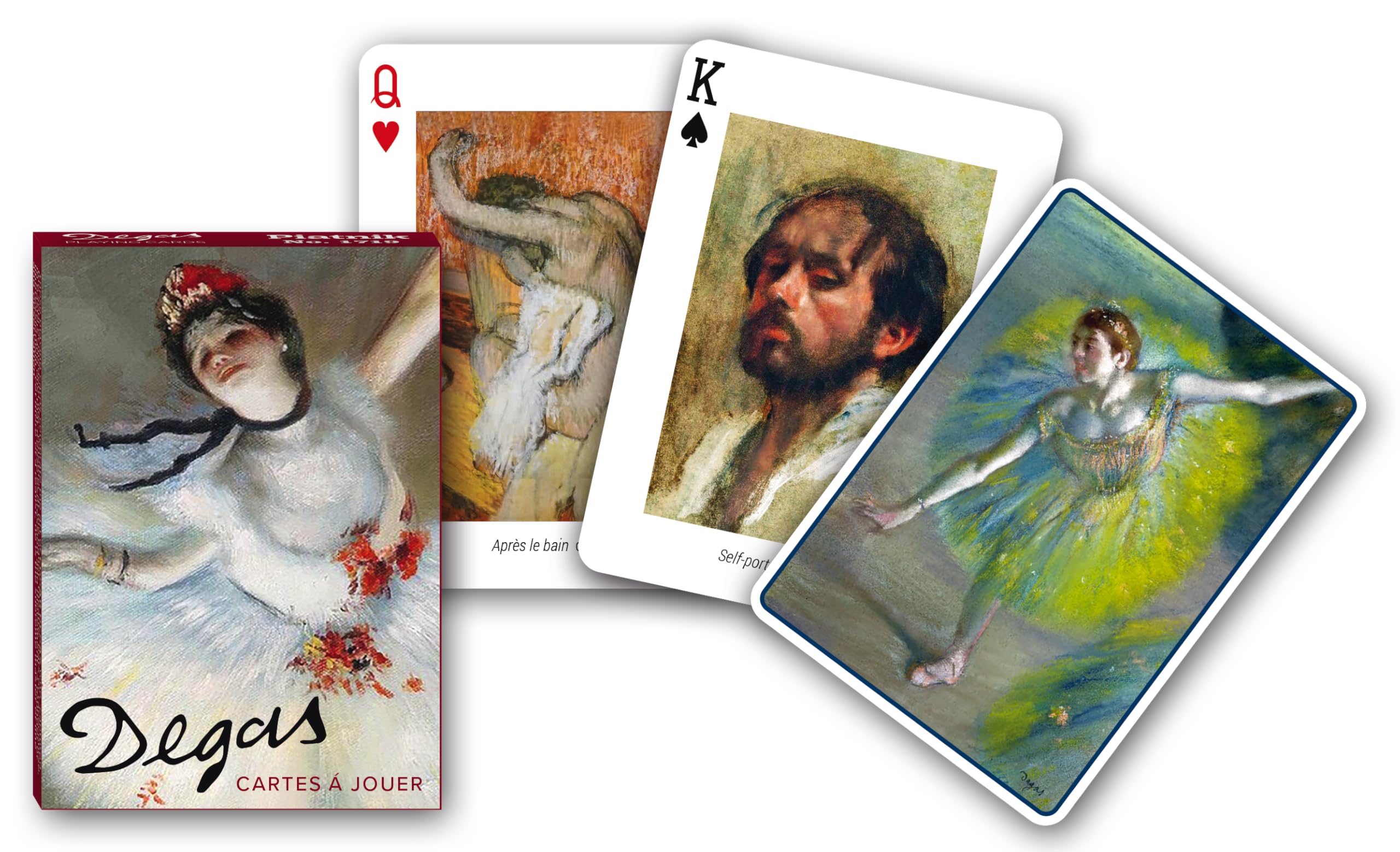 Piatnik Degas Card Game 54 Sheets