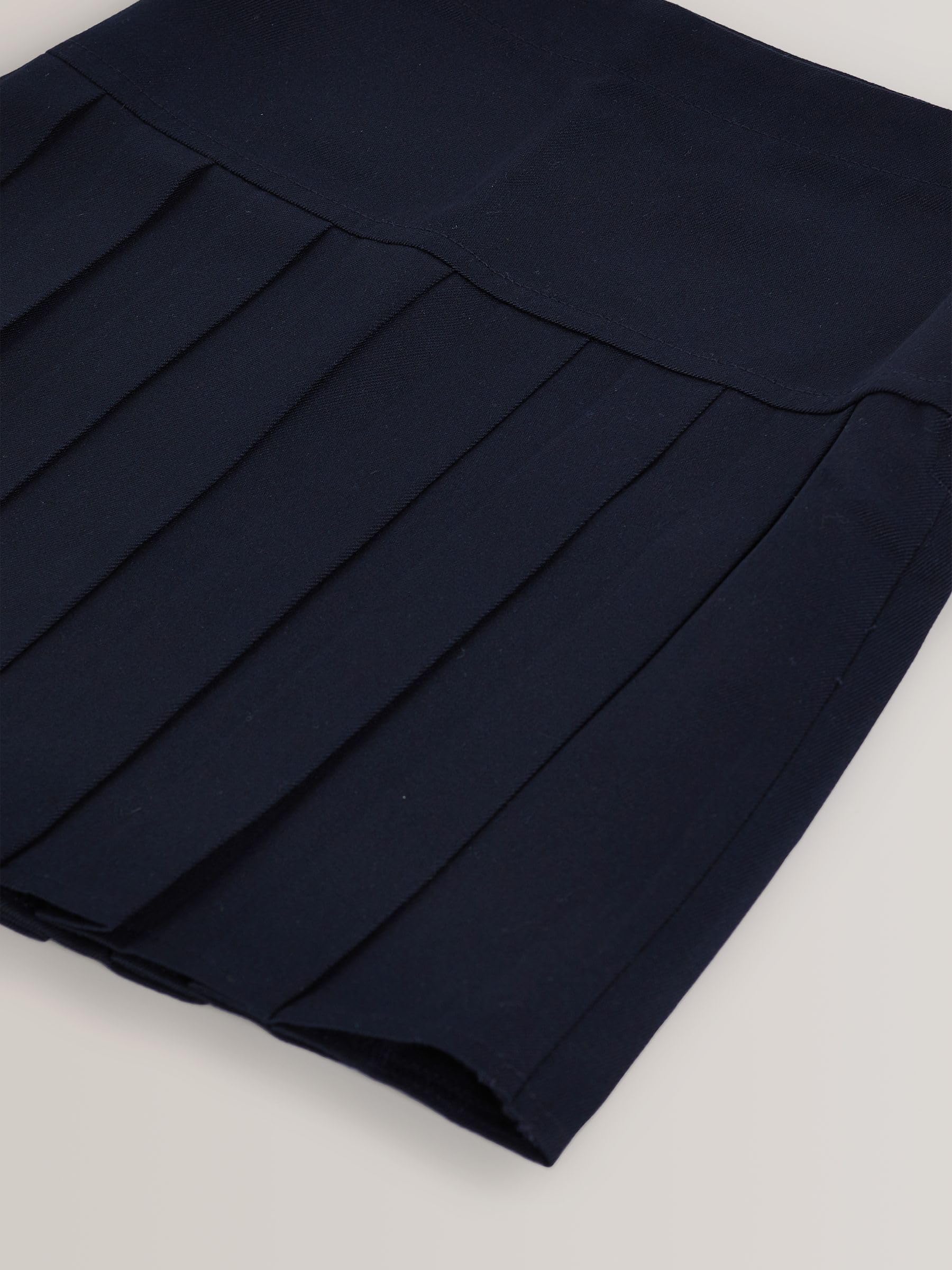 NEXT Fille Jupe d’école plissée à Taille Classique, Lot de 2