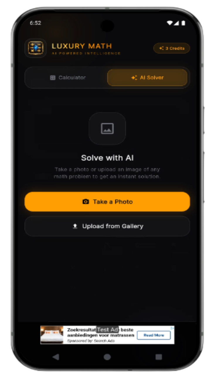 Luxury AI Math Solver & Scientific Calculator - App on Amazon Appstore