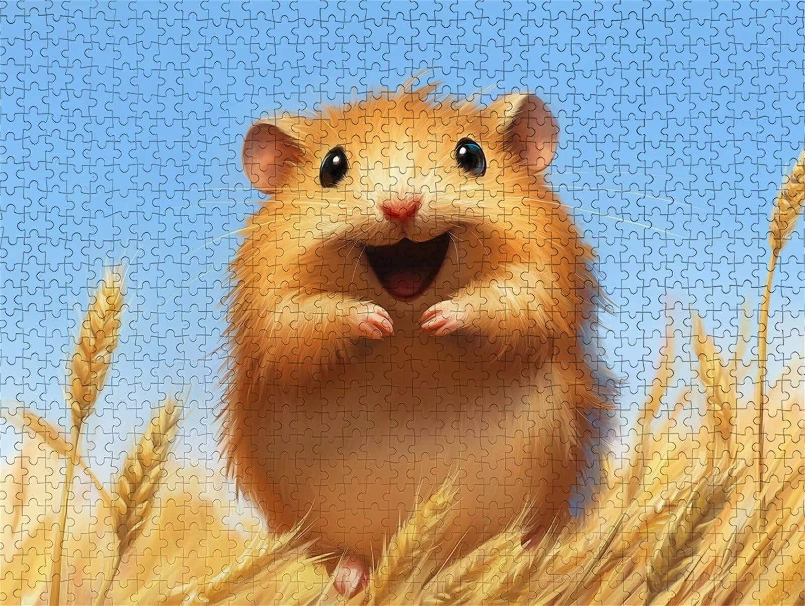 Puzzle ze zwierzętami 4000 sztuk urocze, niemożliwe łamigłówki, wyzwanie dla dorosłych drewniane układanki, gry logiczne dla całej rodziny z redukcją ciśnienia, prezenty dla kobiet mężczyzn P-4