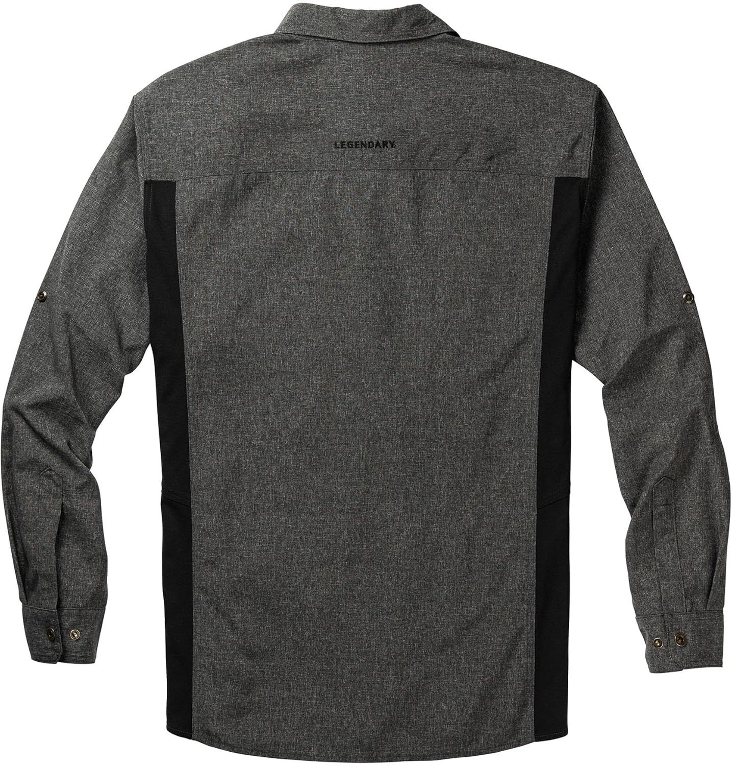 Legendary Whitetails Men's Quick Dry Moisture Wicking UPF 50+ Uv Sun Protection Long Sleeve Fishing Shirt