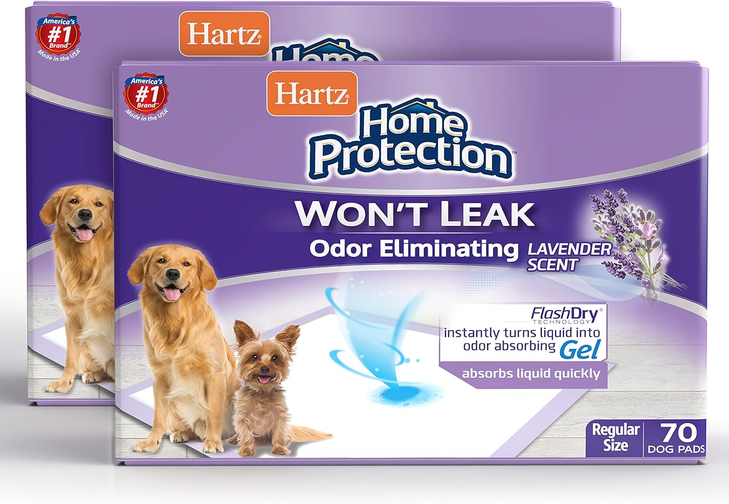 Hartz Home Protection Odor Eliminating Scented Dog Pads