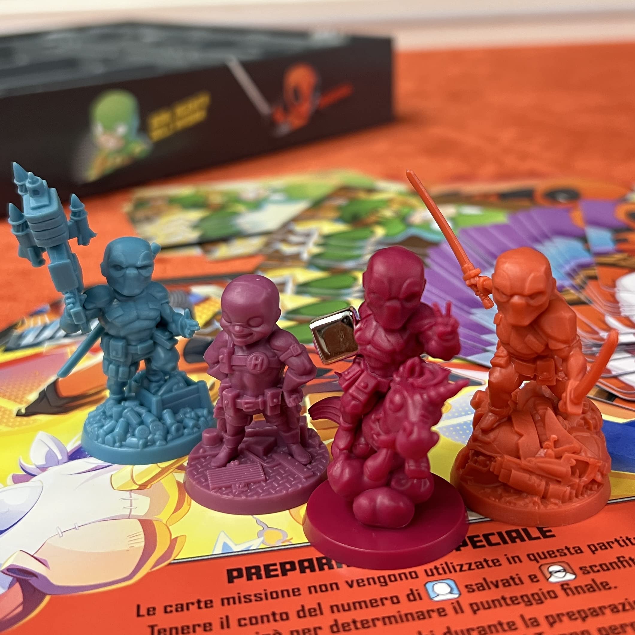 Marvel United: Deadpool Erweiterung – Brettspiel-Zusatz Für Noch Mehr Action & Chaos