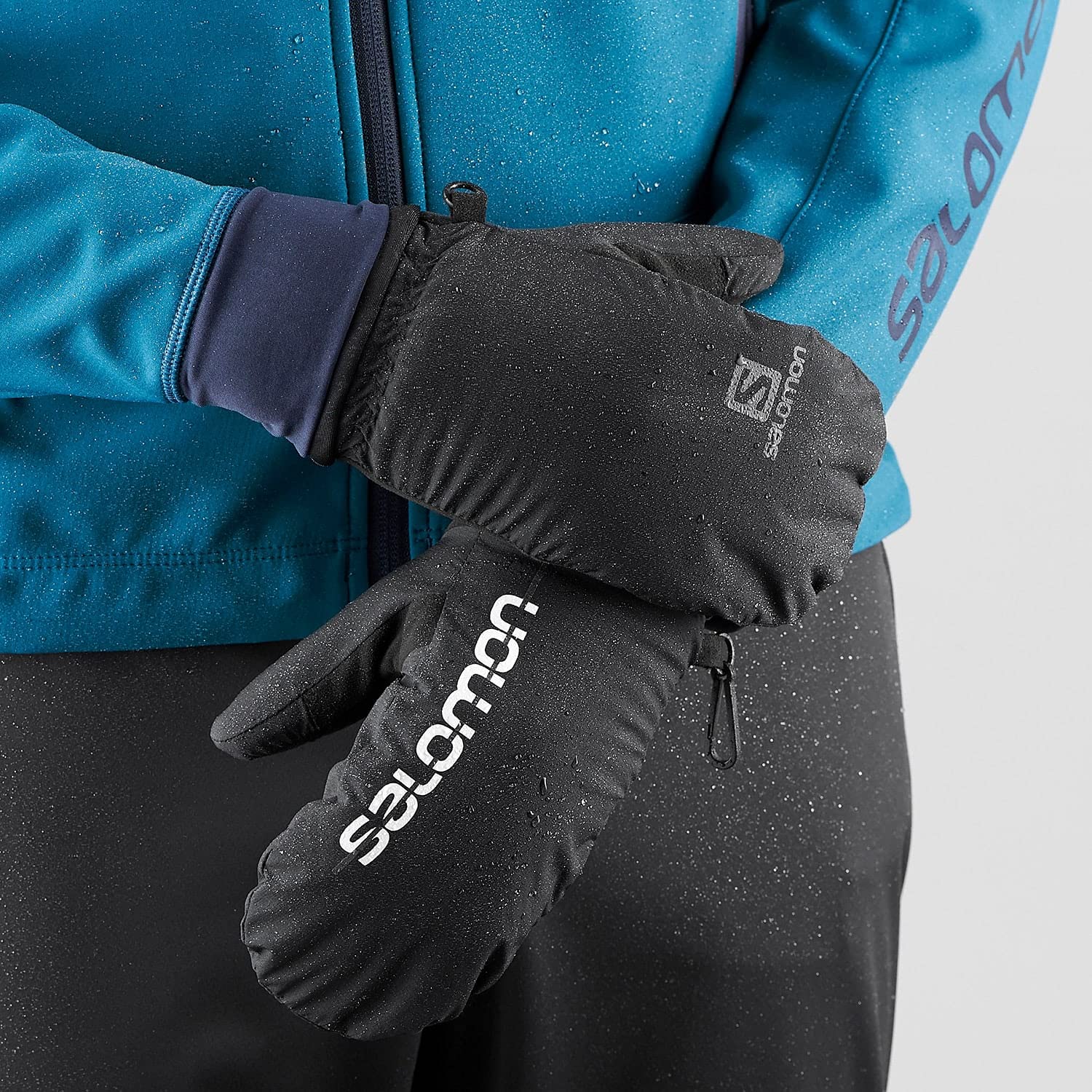 SALOMON RS Warm Mitten - RS Warm Mitten U Black Unisex Adulto