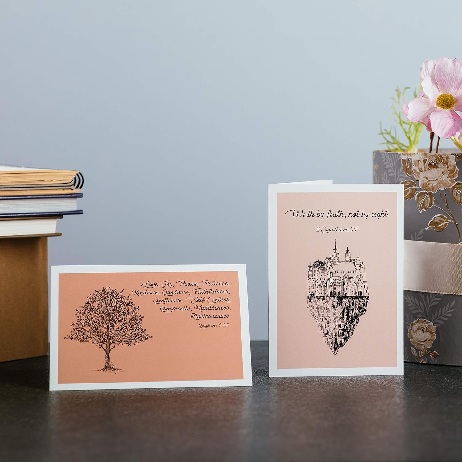 DIVERSEBEE All-Occasion Kindness Cards Assortment, 18 Pieces, with Envelopes (Pack of 2)