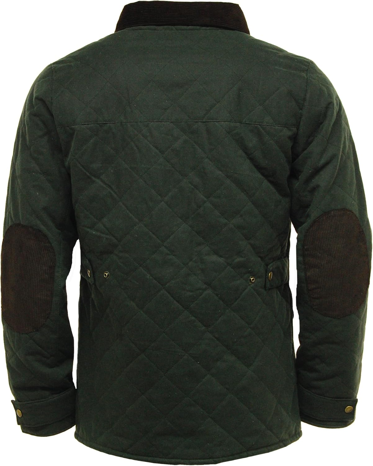 Game Oxford Quilted Wax Jacket Olive