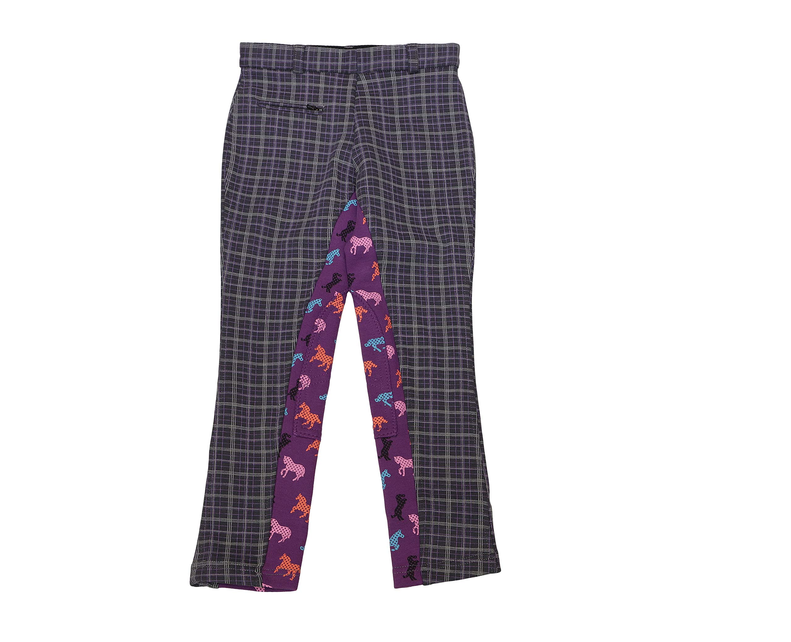 Kid's Hecate Mixed Print Pull-On Breeches (US, Numeric, 12, Regular, Hecate)