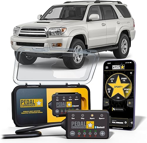 PEDAL COMMANDER - PC38 para Toyota 4Runner (2003-2009) (4 generación), limitado, V8, SR5, SR5 V8, Sport, Sport V8 y (4.0L 4.7L)  Controlador de